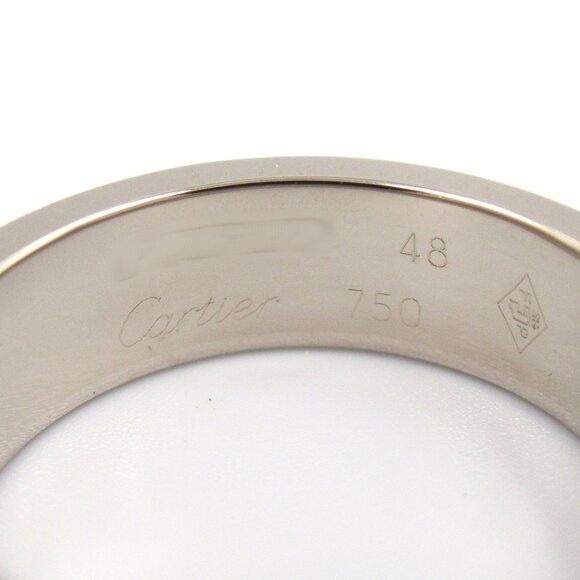 CARTIER 18k White Gold Love Ring - Picture 5 of 9